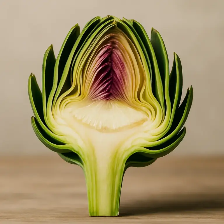 Alcachofa fresca para el metabolismo de grasas