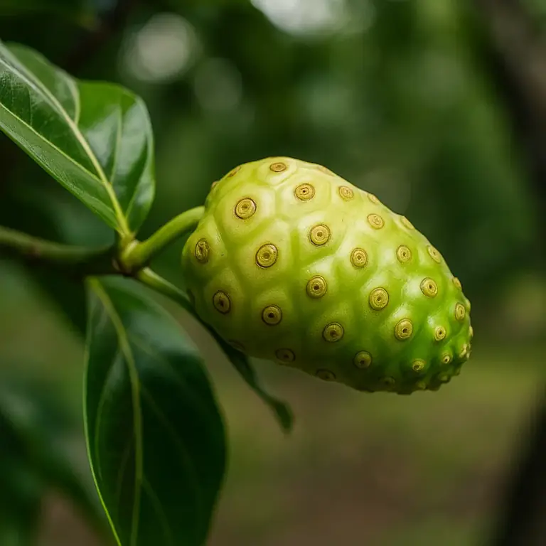 Fruto de Noni amaz&oacute;nico lleno de antioxidantes